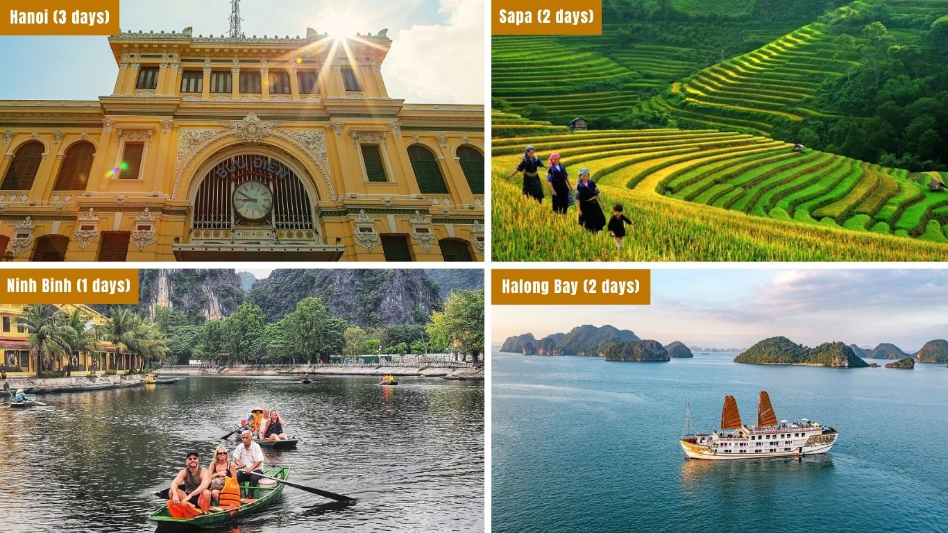 North Vietnam in 8 days