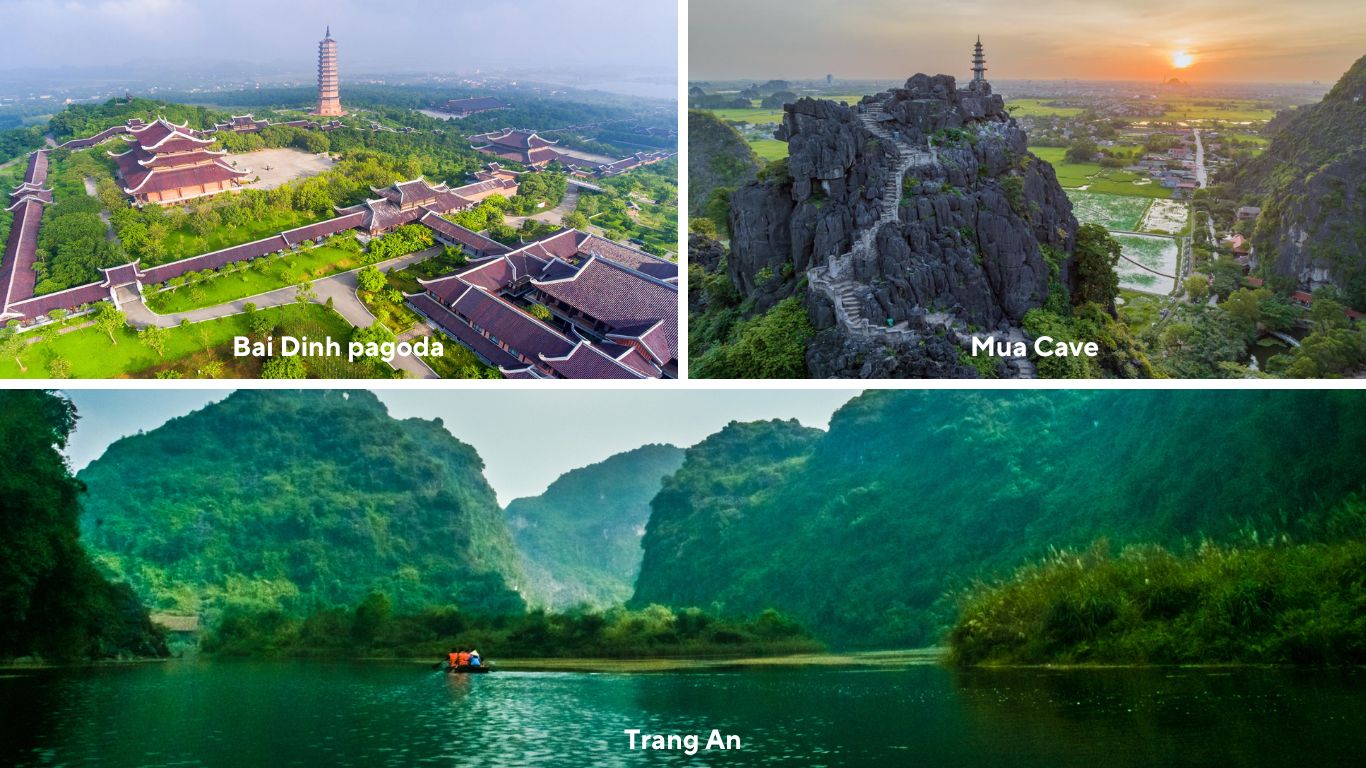 Bai Dinh Pagoda - Trang An - Mua Cave