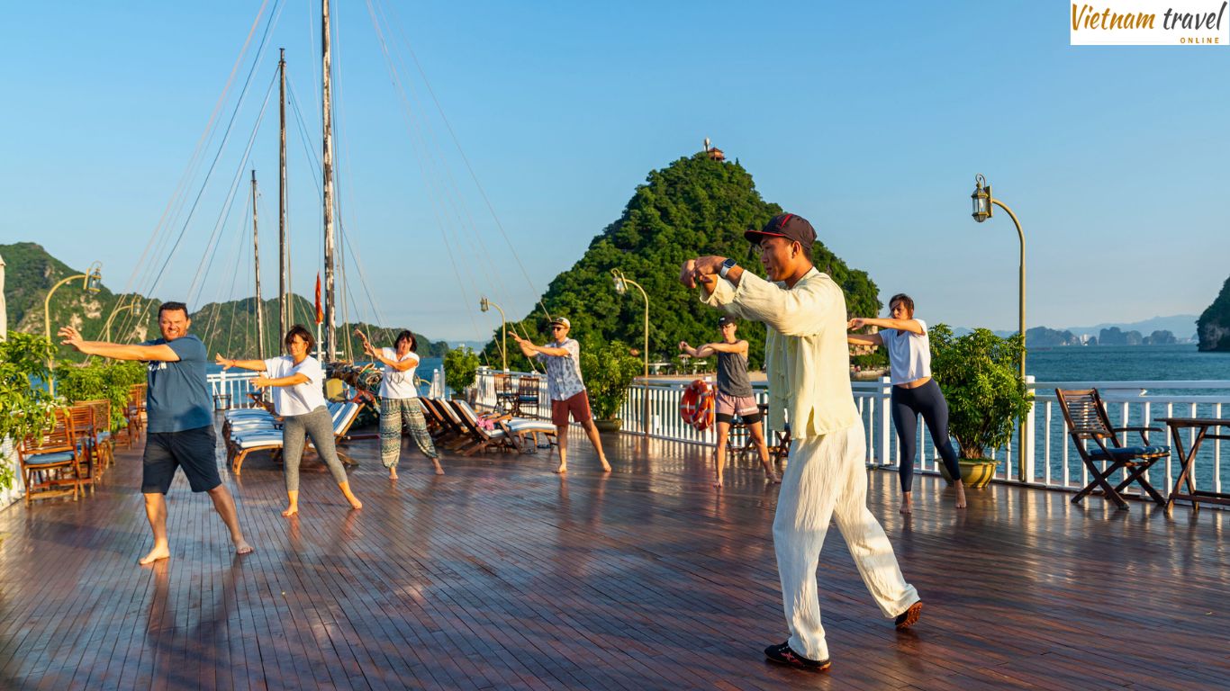 Tai Chi class