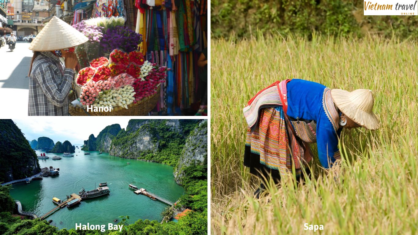 Charm of Hanoi- Halong Bay- Sapa