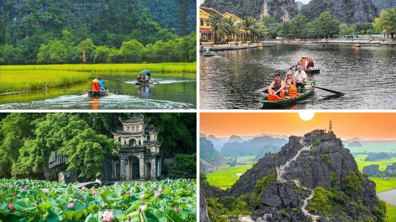 Ninh Binh's attractions near Thung Nham Bird Park