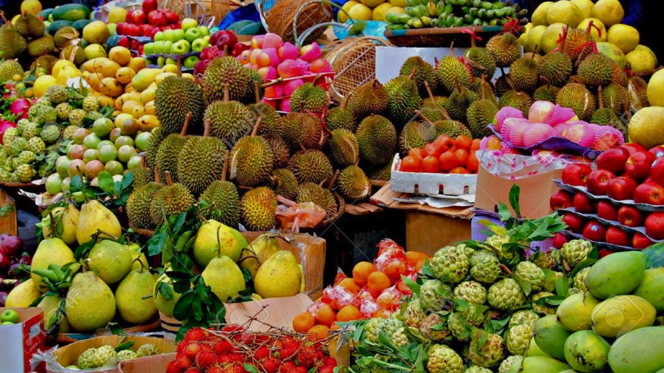 fruits in mekong delta